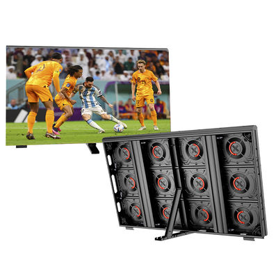 Σιδερένιο ή αλουμινένιο ντουλάπι Led Screen Στάδιο με φωτεινότητα 5000-8000cd / M2
