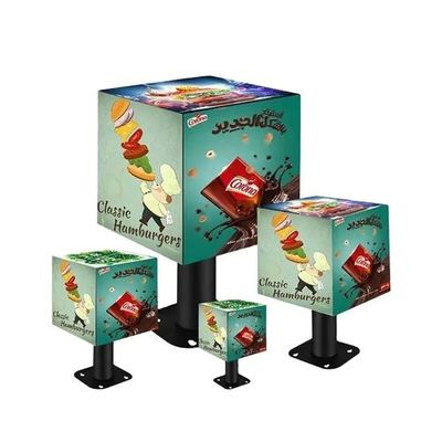 Προσαρμόσιμο μέγεθος P2.5 Indoor Cube LED οθόνη οθόνης για διαφήμιση κατάστημα